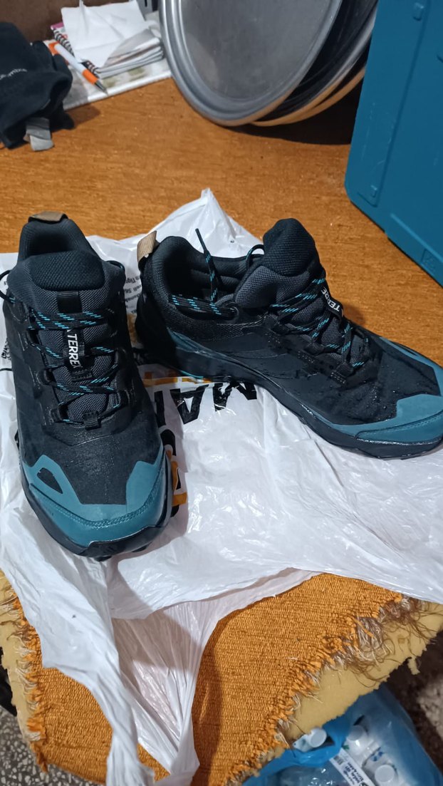 Mavi Adidas Terrex Outdoor Ayakkabı - Görsel 3