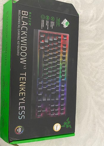 Razer BlackWidow TKL Kablolu Siyah Mekanik Klavye - Görsel 2