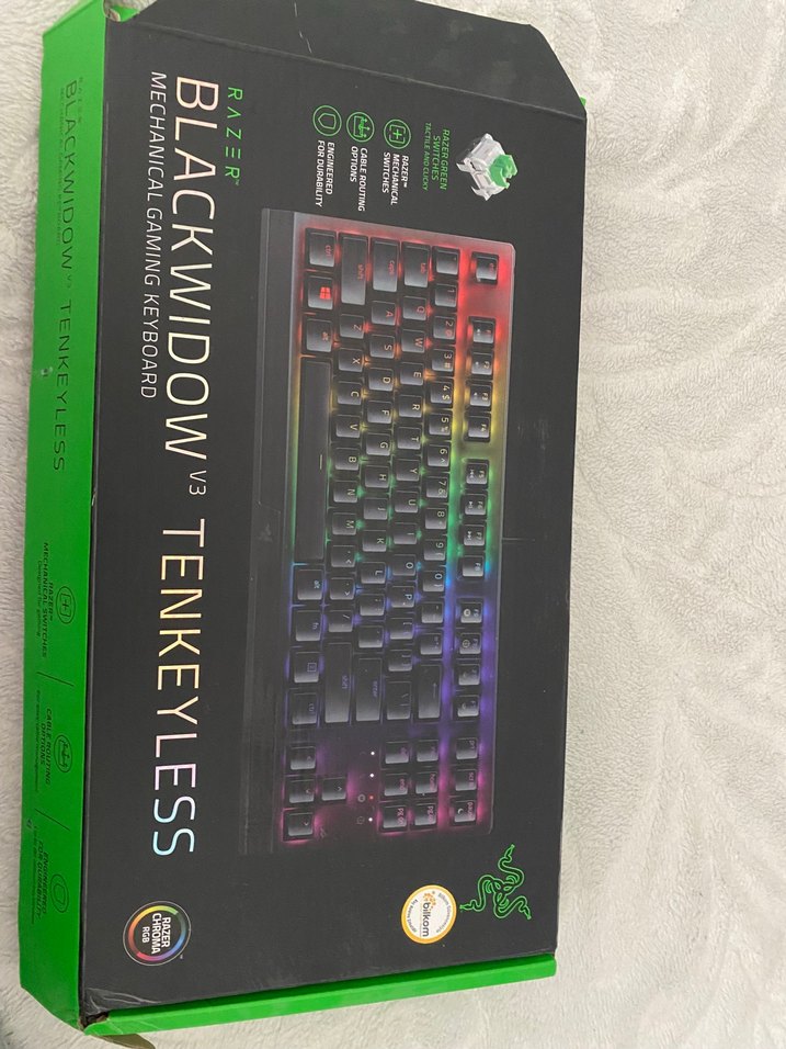 Razer BlackWidow TKL Kablolu Siyah Mekanik Klavye - Görsel 2