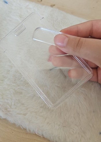  Beden şeffaf sert holder