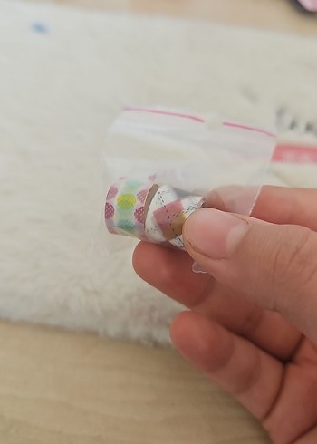  2 adet mini süslü bant