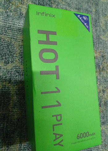 Infinix HOT 11 Play Yeşil Android Telefon