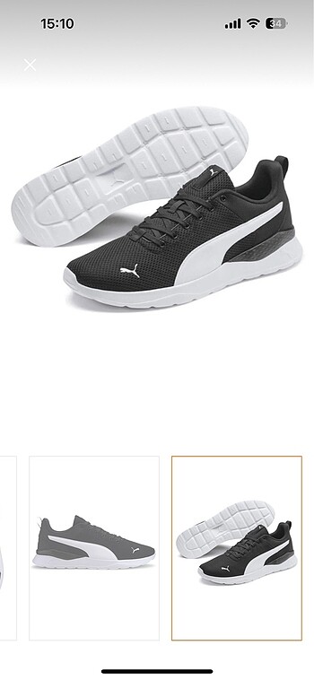 40,5 Beden Puma spor ayakkabı