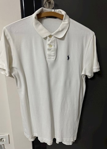 Erkek Beyaz Pamuklu ralph lauren Polo Tişört