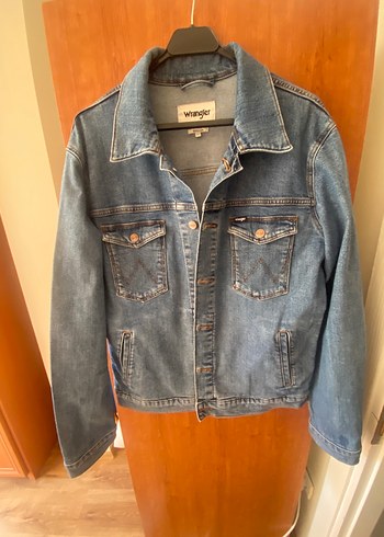 Wrangler Acik Mavi Denim Ceket
