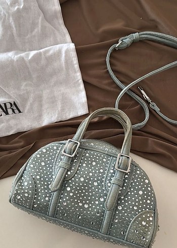  Beden Zara jean kot çanta sorunsuz 