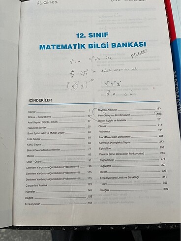  YKS /12.Sınıf Matematik Soru Bankası ve Bilgi Bankası