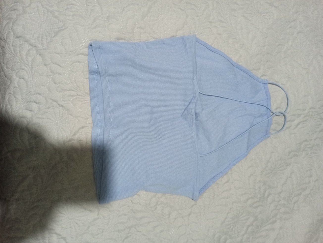 Mavi ipleri lastikli crop - Görsel 2