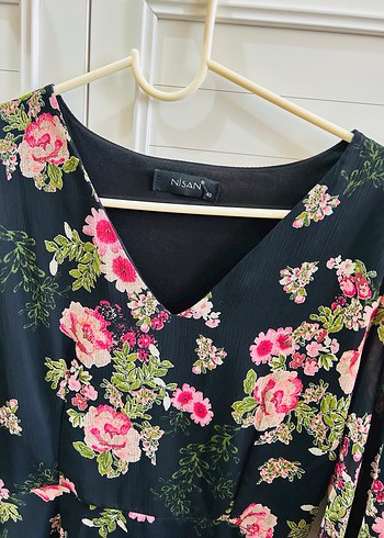 Çiçek Desenli elbise - Görsel 3