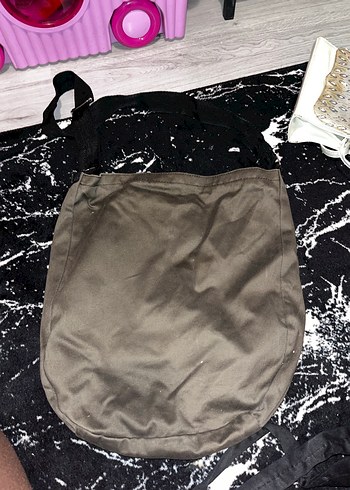 Kahverengi Baskılı Çanta - Görsel 2