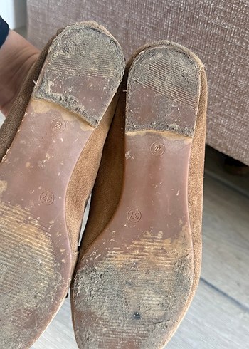 Bej Süet Püsküllü Kadın Loafer - Görsel 5