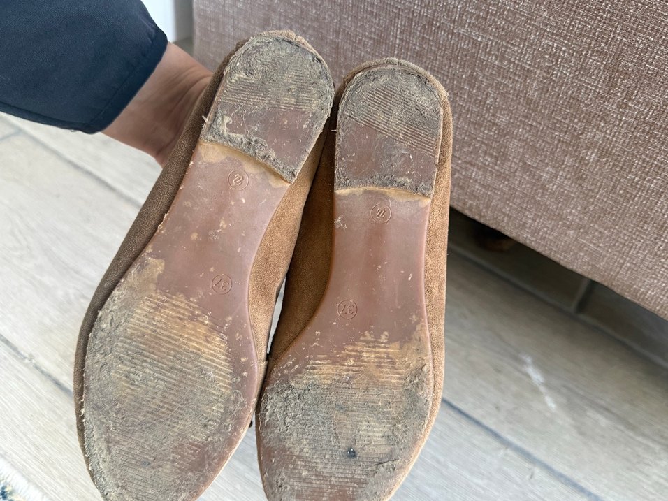 Bej Süet Püsküllü Kadın Loafer - Görsel 5