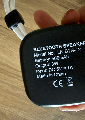 Beşiktaş Logolu Siyah Bluetooth Hoparlör - Görsel 2