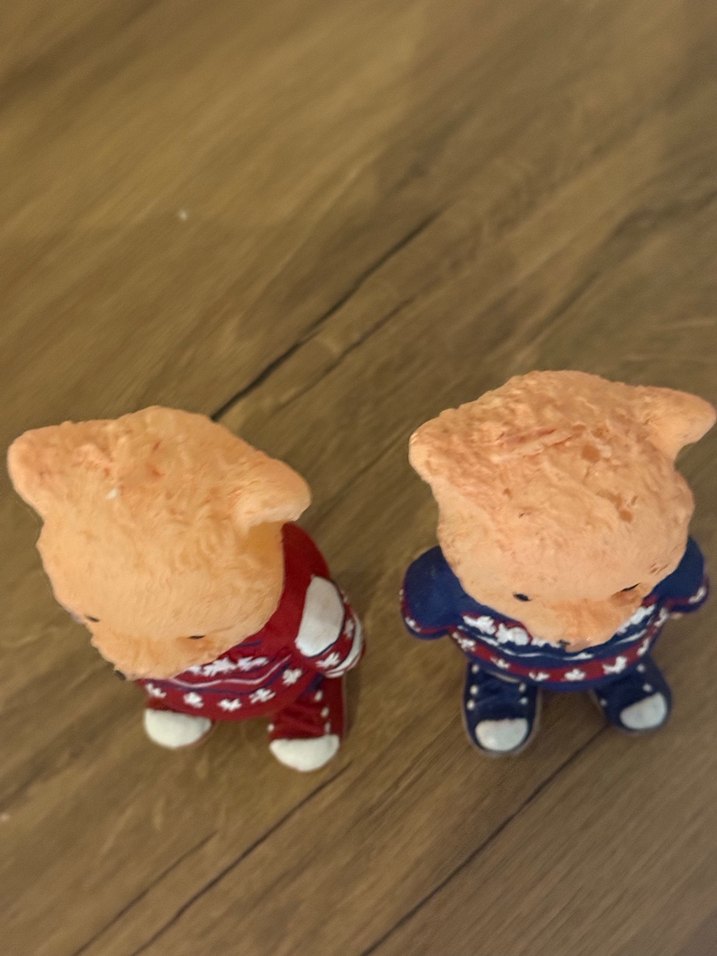 Renkli Ayı Figürleri İkili Set mum - Görsel 2