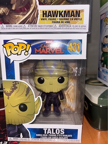 Funko pop Marvel Talos