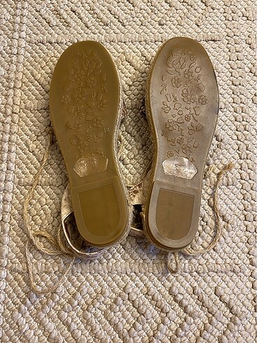 SON FİYATTIR! Bambi Hakiki deri espadril - Görsel 8