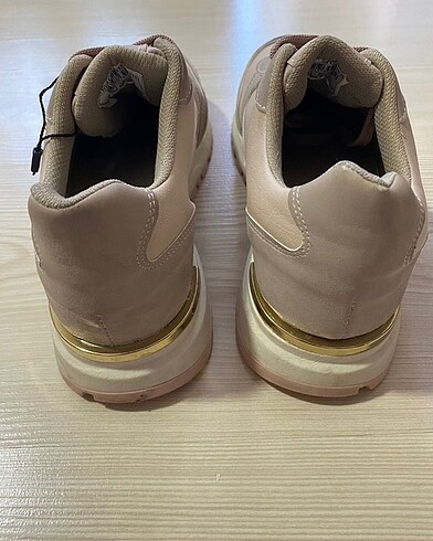 37 Beden ten rengi Renk Orijinal Lumberjack pudra sneaker spor ayakkabı