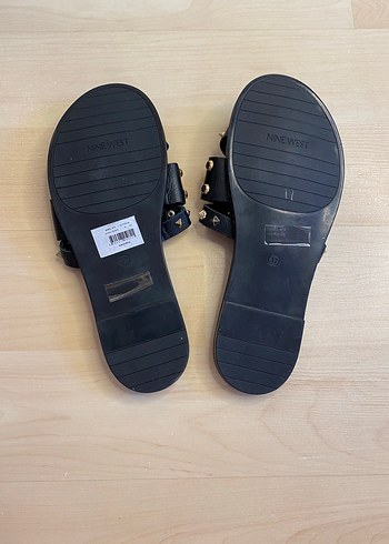 NİNE WEST ZIMBALI HAKİKİ DERİ TERLİK - Görsel 4