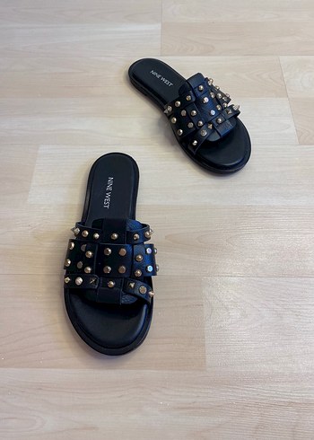 NİNE WEST ZIMBALI HAKİKİ DERİ TERLİK - Görsel 2