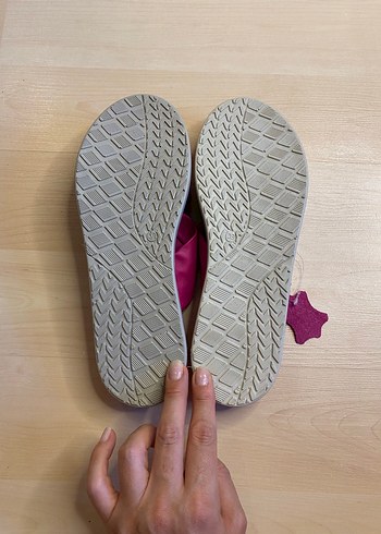 SON FİYATTIR! İNCİ HAKİKİ DERİ FUŞYA TERLİK - Görsel 4