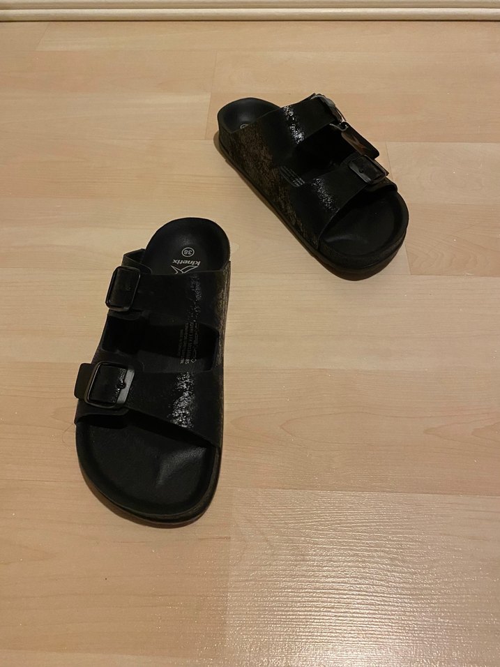 Tokalı kadın terlik - Görsel 2