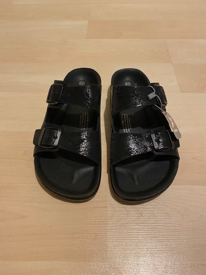 Tokalı kadın terlik - Görsel 3