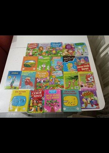 Çocuklar için 20 Renkli Masal Kitabı Seti