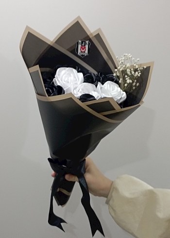 taraftar gül buketi (BJK) - Görsel 2