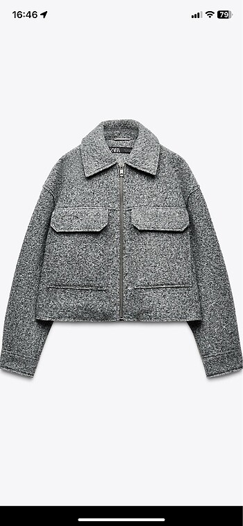 Zara bukle ceket