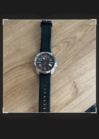 Boss marka Siyah Minimalist Erkek Biker Saati