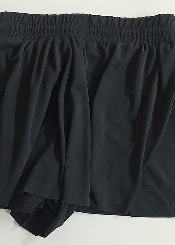 s Beden Kadın Siyah SORT ETEK S-M-L-XL