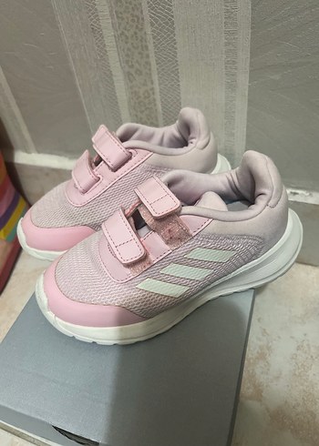 Kız Çocuk Pembe Cırt Cırtlı Spor Ayakkabı - Görsel 3