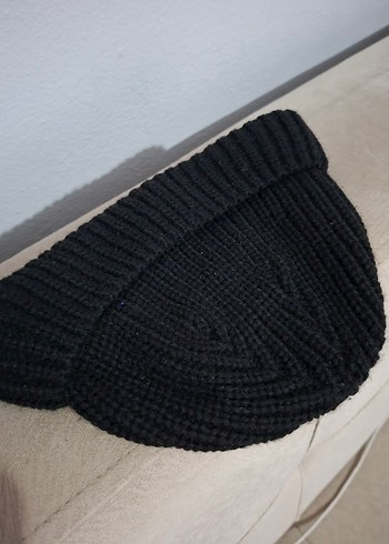 Siyah Örgü Bere - Görsel 4