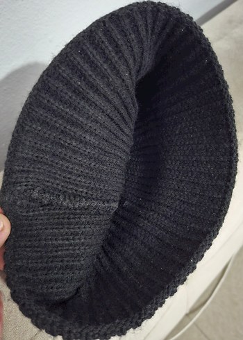 Siyah Örgü Bere - Görsel 3