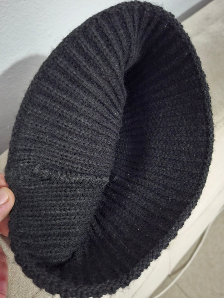 Siyah Örgü Bere - Görsel 3