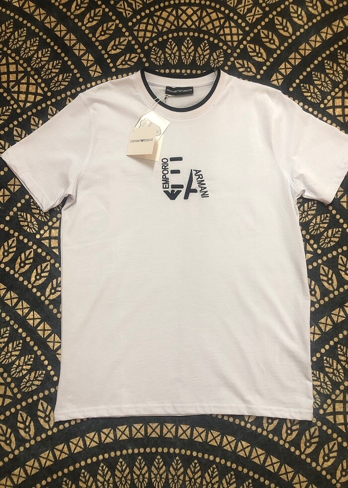 EMPORİO ARMANİ BİSİKLET YAKA TiŞÖRT - Görsel 2