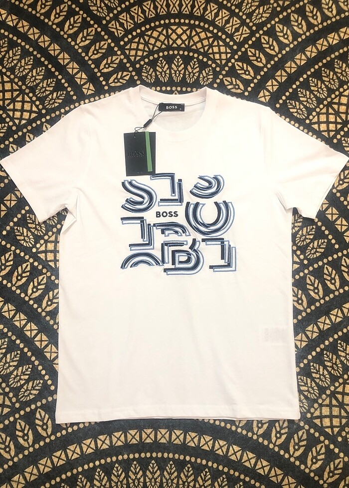 BOSS BİSİKLET YAKA TİŞÖRT - Görsel 2