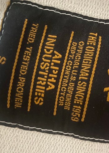 Alpha Industries Beyaz Kadın Sweatshirt - Görsel 5