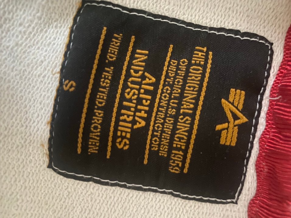 Alpha Industries Beyaz Kadın Sweatshirt - Görsel 5