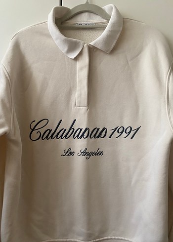 ZARA Polo Yaka Sweatshirt - Görsel 2