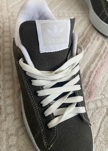 Kadın Gri Adidas Spor Ayakkabı - Görsel 5