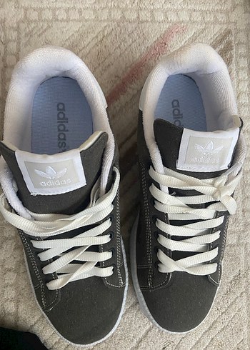 Kadın Gri Adidas Spor Ayakkabı - Görsel 7