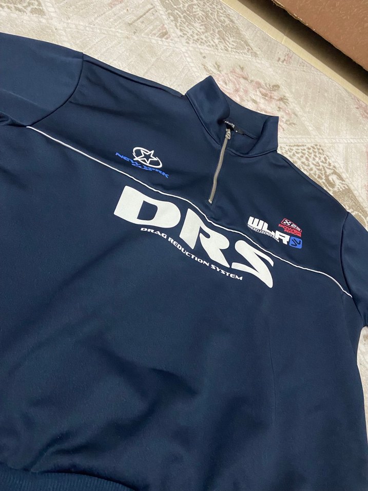 Lacivert Fermuarlı Yarım Fermuarlı Erkek Sweatshirt - Görsel 2