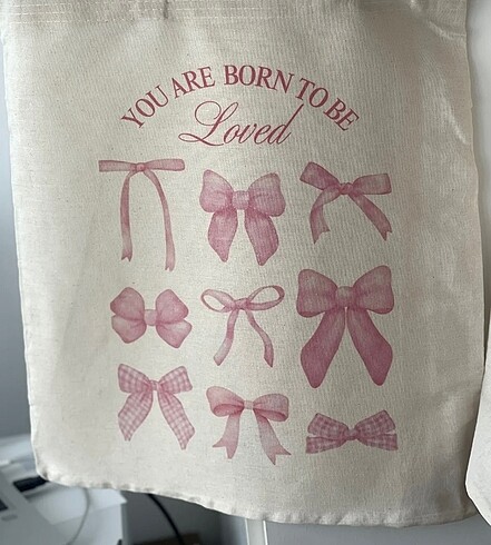 ince bez çanta born to be loved bows coquette kurdeleler y2k