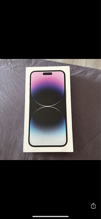 İphone 14 pro max telefon kutusu