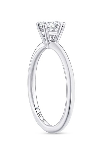 Zen Diamond Zen Pırlanta oval tektaş yüzük