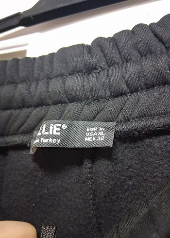 Kadın Siyah Rahat Kesim Eşofman Altı - Görsel 3