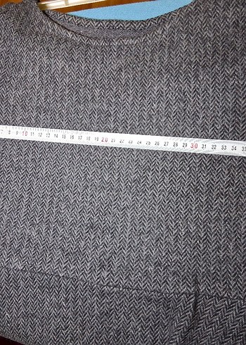 Şık Kadın Gri Triko Elbise - Görsel 4