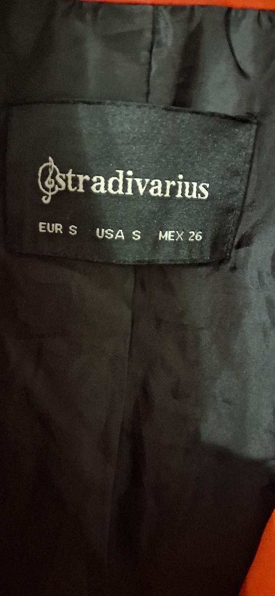 Kırmızı Düğmeli Kadın Blazer Ceket - Görsel 3