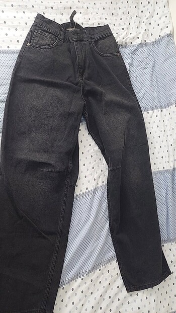 Siyah jean kot pantolon